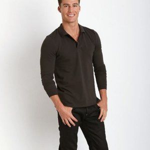 G-Star Raw Lockstart Polo Shirt Raven Brown